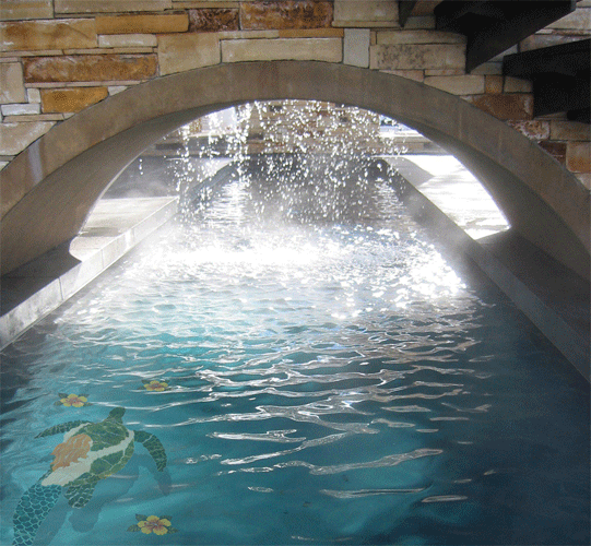 Mermaid with Turtle MT48 Ceramic Mosaic