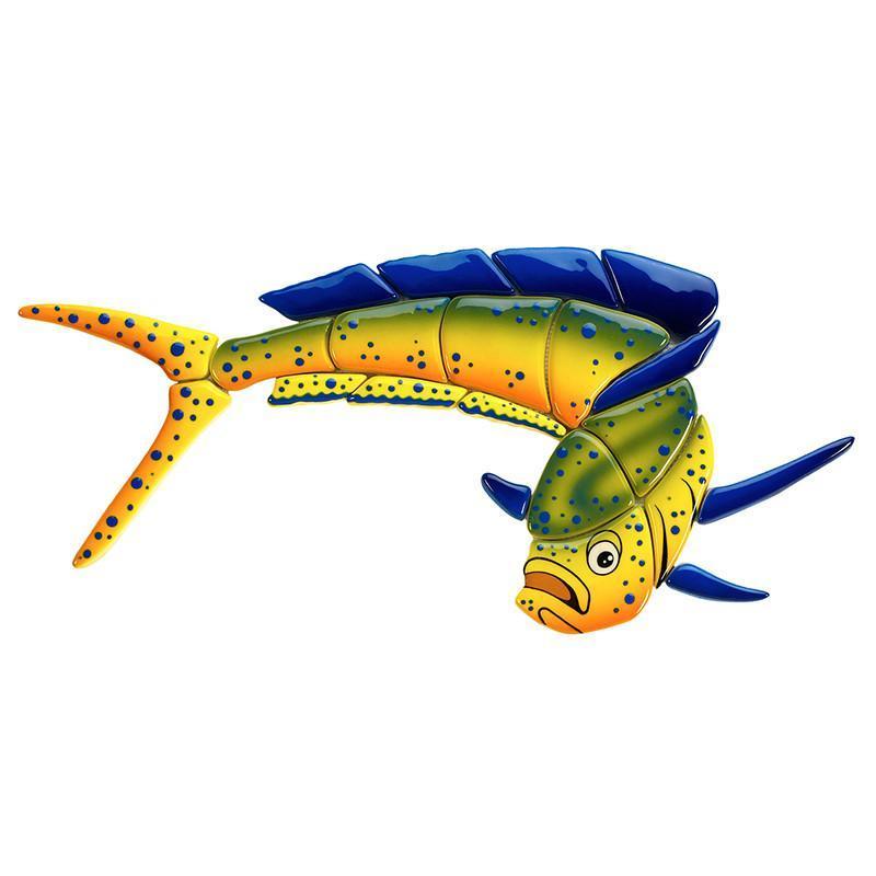 Mahi Mahi-Downward MM14 Ceramic Mosaic