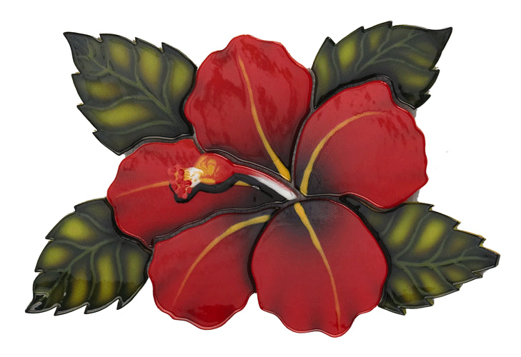 Single Hibiscus -SHF75 Ceramic Mosaic