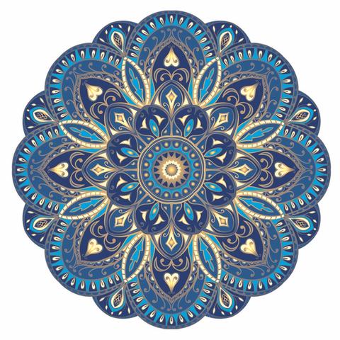 JOYFUL SOUL MANDALA - POOL MOSAIC
