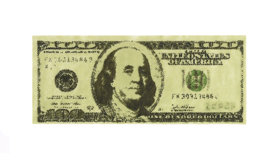100 Dollar Bill Porcelain Mosaic