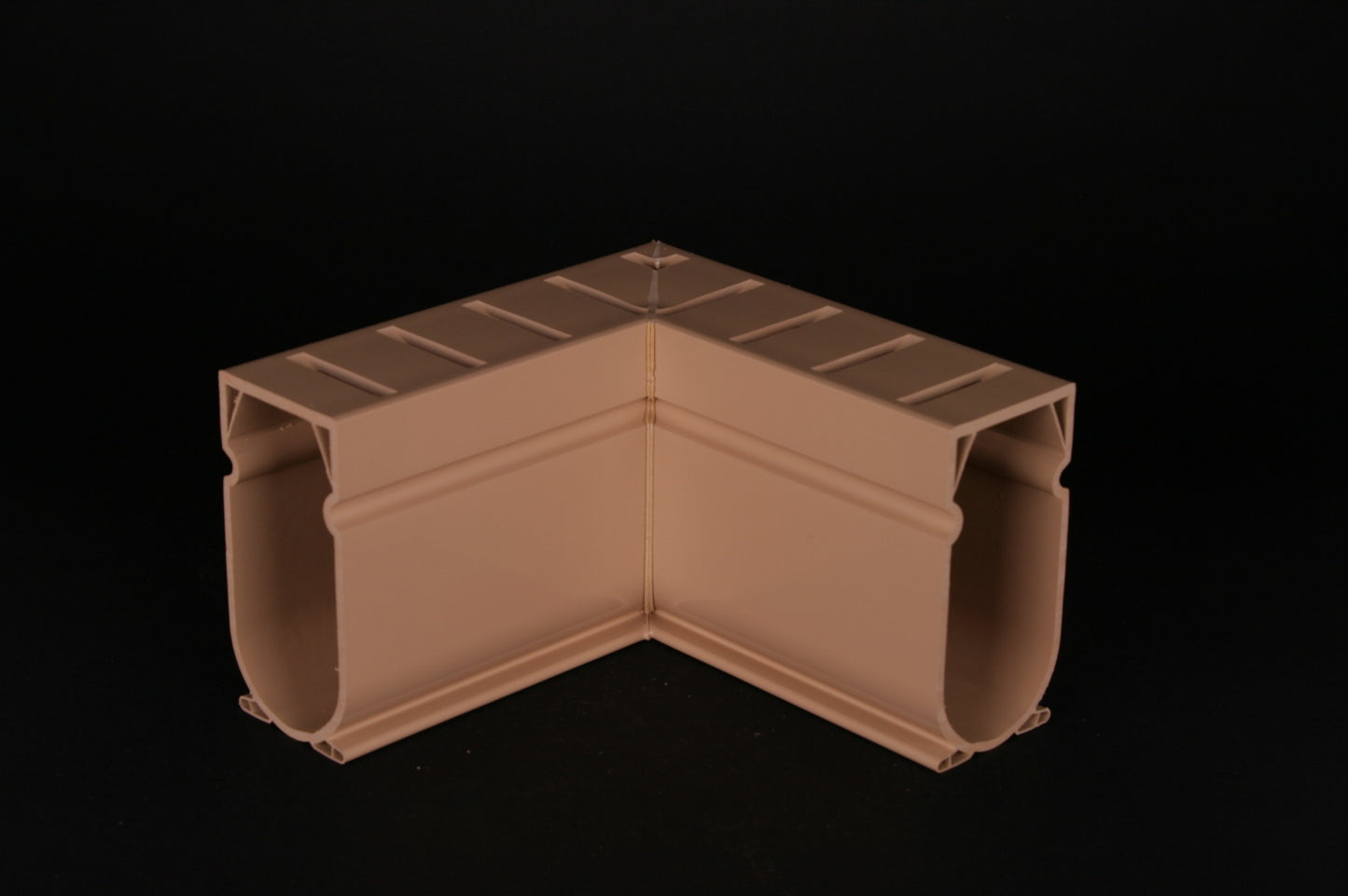 90 Degree Angle Deck Drain