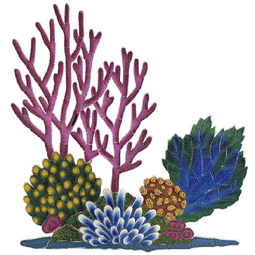 Ceramic Coral Reefs Collection