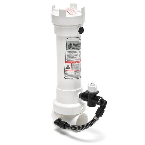 RAINBOWTM AUTOMATIC CHLORINE/BROMINE FEEDERS IN-LINE FEEDERS