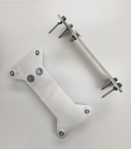 SPIKE PLATES FOR SHOES W/HARDWARE
