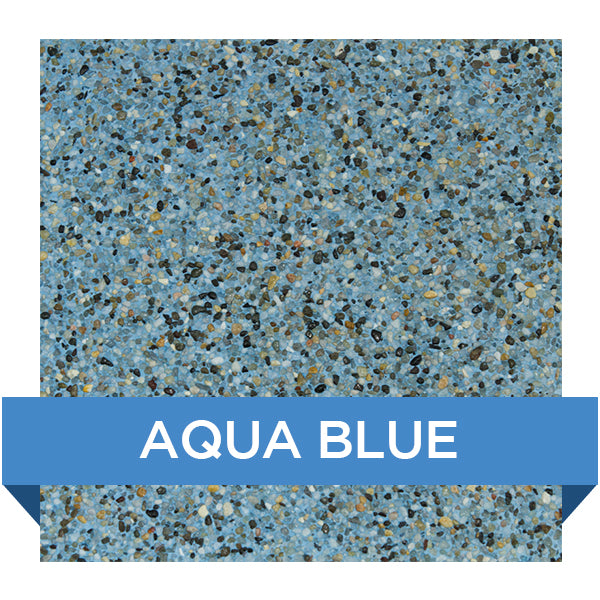 CrystalStones Smooth Aqua Blue