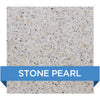 CrystalStones Smooth Stone Pearl