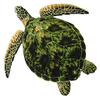 Green Sea Turtle Porcelain Mosaics