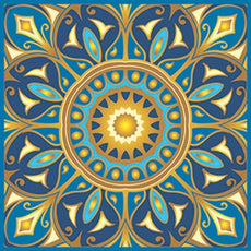 JOYFUL SOUL NON-SKID STEP MARKER - POOL MOSAIC
