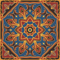 MYSTIC VOYAGE NON-SKID STEP MARKER - POOL MOSAIC