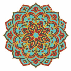 RADIANT BEAUTY MANDALA - POOL MOSAIC