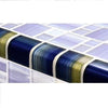 Step Trim - Watercolor Series  Glass Blue Mix Color