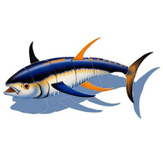 Tuna Left YT71/SH (with shadow) Ceramic Mosaics
