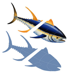 Tuna Down YT72/SH (With Split with shadow) Ceramic Mosaic