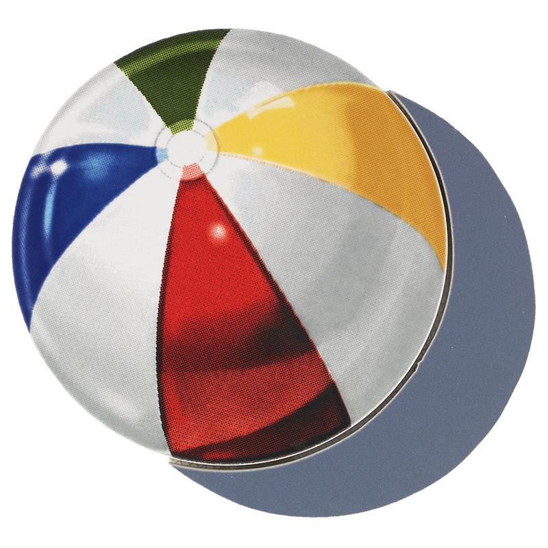 Beach Ball (with shadow) Porcelain Mosaic