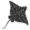 Spotted Eagle Ray ER24 Ceramic Mosaic