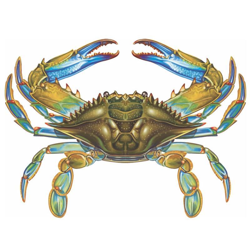 Blue Crab Porcelain Mosaic