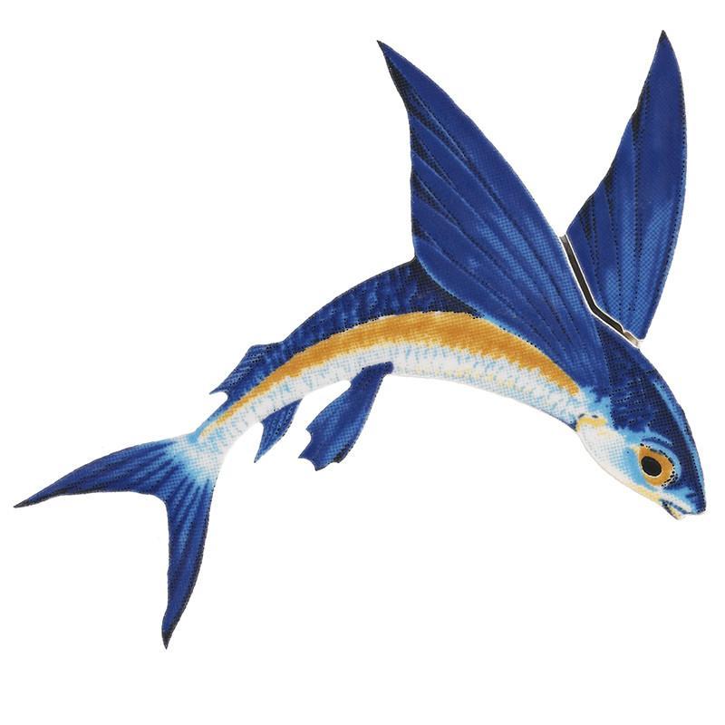 Flying Fish-A Porcelain Mosaic