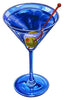Martini Drink Porcelain Mosaic