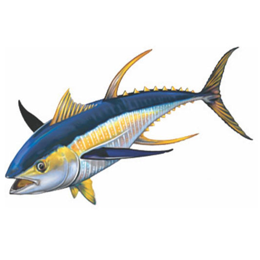 Tuna Reverse Porcelain Mosaic