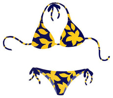 Blue / Yellow Bikini Collection Porcelain Mosaic