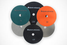 Hydro abrasives Flex Discs<BR>Clip To View Size and Grit