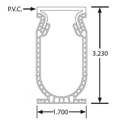 Frontier Deck Drain Down Adapter Base