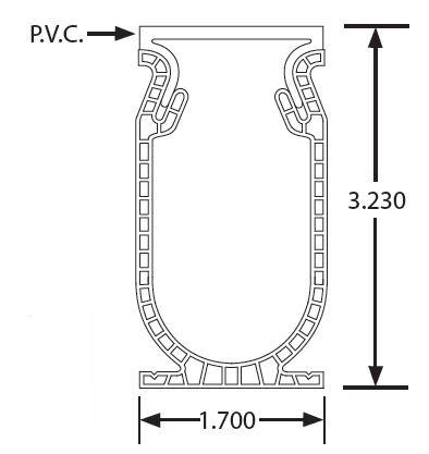 Frontier Deck Drain Side Adapter Base
