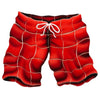 Red Swimtrunks ST68R Ceramic Mosaic